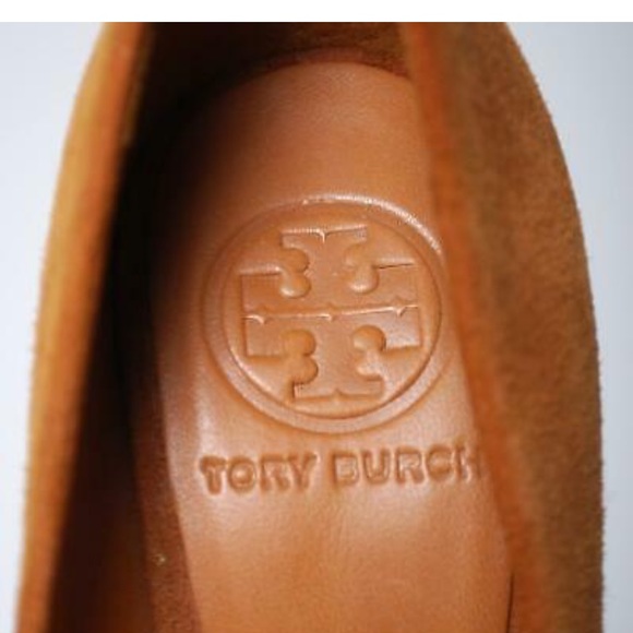 Tory Burch Brown Suede High Heels Platform Pumps - Picture 4 of 7